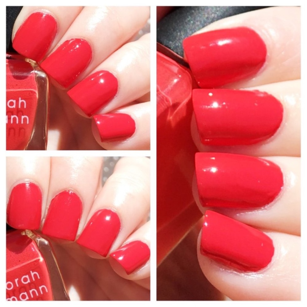 Deborah Lippman Red Pink Nail Color Duo